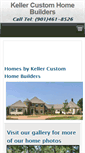 Mobile Screenshot of kellercustomhomebuilders.com